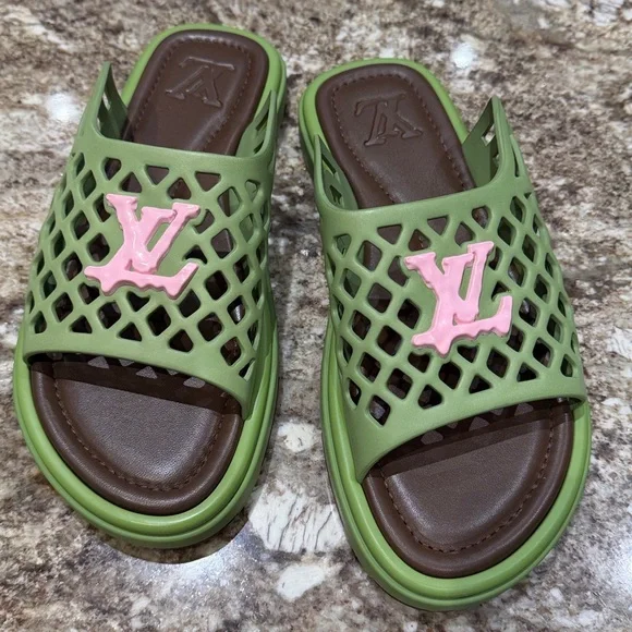 LV x Tyler The Creator Mule Slide Sandal NEW - Picture 1 of 6